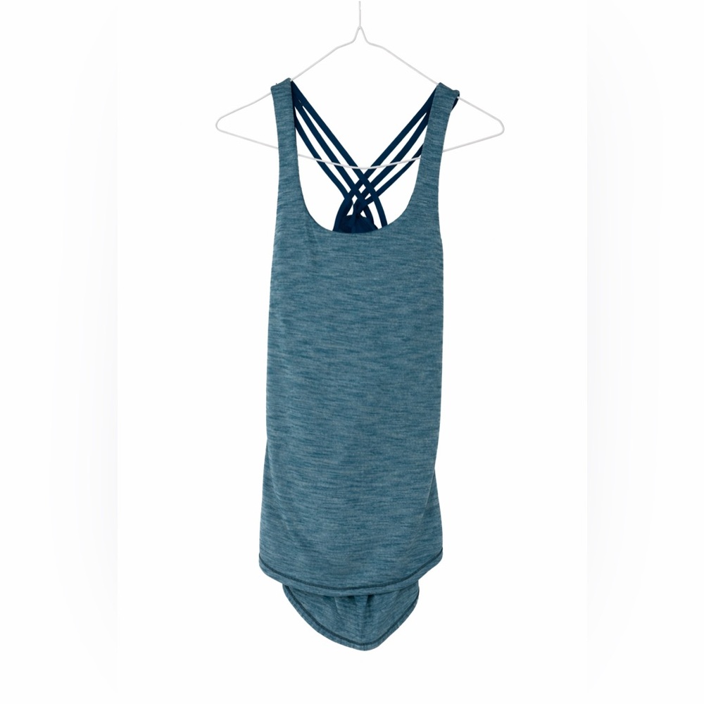 lululemon athletica Teal Strappy Tank Top